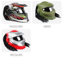 Load image into Gallery viewer, RIDEREADY Predator-Style Carbon Fiber Full-Covered Helmet (7675542405281)
