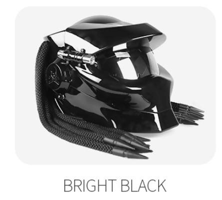 RIDEREADY Predator-Style Carbon Fiber Full-Covered Helmet (7675542405281)