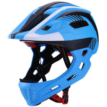 Load image into Gallery viewer, Cycling Full Face Mountain Bike Helmets for Kids (7671884415137)
