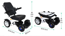 Load image into Gallery viewer, EZYCHAIR Folding All Terrain power Wheelchairs, outdoor Power Motorized (7676126822561)
