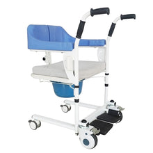 Load image into Gallery viewer, EZYCHAIR Portable Electric Hydraulic Toilet Wheelchair (7676089401505)
