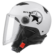Load image into Gallery viewer, RIDEREADY  Motorcycle High Quality Flip Up Helmet Abs Half Face Motorcycle (7675484471457)
