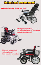 Load image into Gallery viewer, EZYCHAIR EG-002 Foldable Electric Wheelchair (7669300592801)
