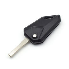 Load image into Gallery viewer, TOURATECH Steel Blank Blade Key Left Slot Scooter Uncut (7670881747105)
