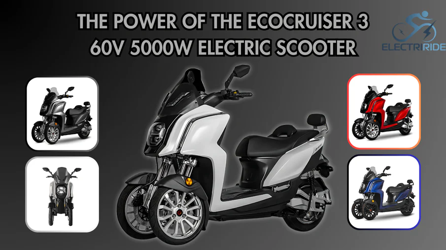 Unleashing the Power of the ECOCRUISER 3 60V 3000-5000W High-Power Electric Scooter