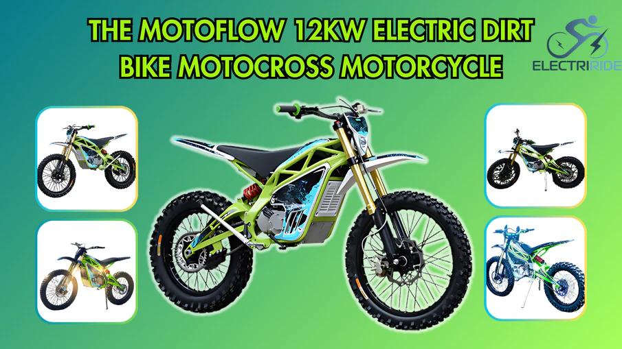 Unleash the Power: The MOTOFLOW 12kW Electric Dirt Bike Motocross Motorcycle